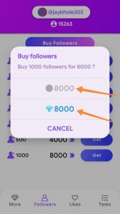 Top Follow Referral Code 2022 List (Instant 200 Coins) Android 2