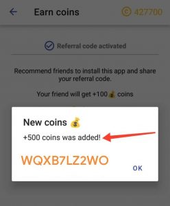 Top Follow Referral Code 2022 List (Instant 200 Coins) Android 5